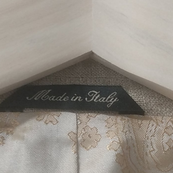 Tiglio Rosso Italian Ornate Blazer - Picture 7 of 15